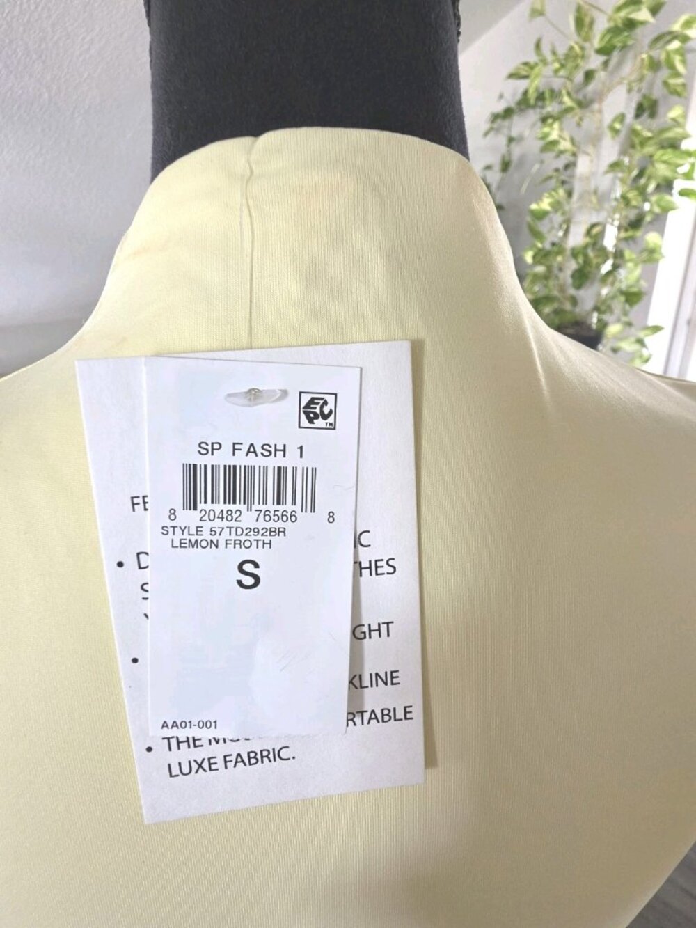 bar III Yellow Sleeveless Maxi Dress Crew Neck Pleated Double Layer Size S - Picture 3 of 11